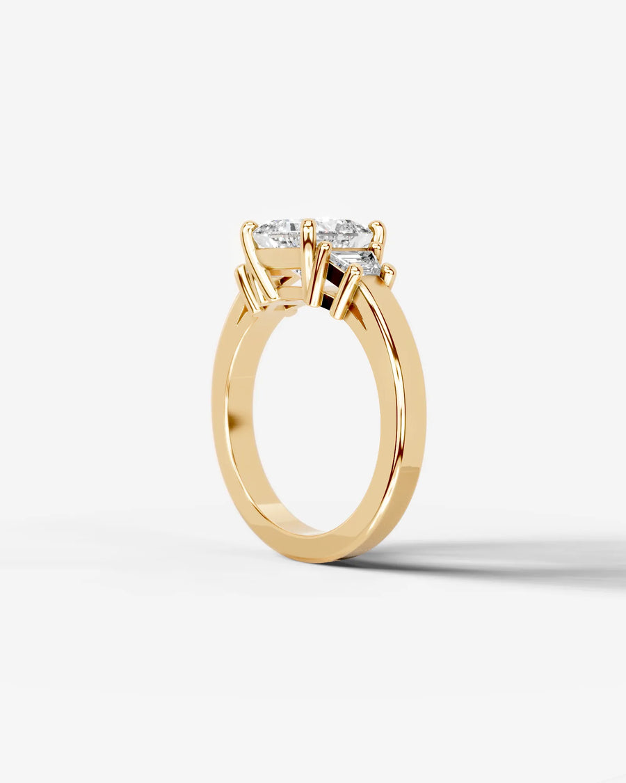 Selena (Princess) 18k Yellow Gold 004