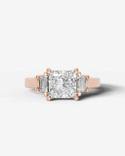 Selena (Princess) 14k Rose Gold 001