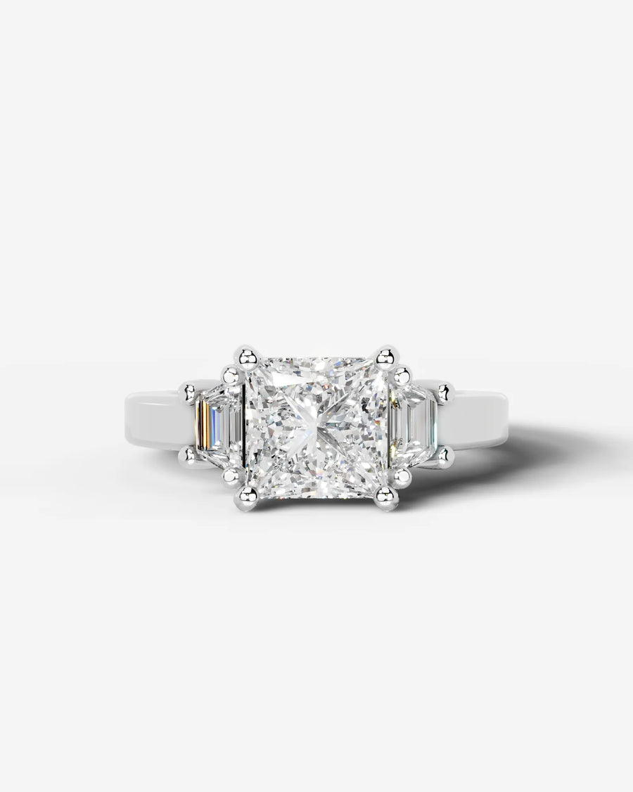 Selena (Princess) 14k White Gold 001