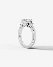 Selena (Round) 18k White Gold 004