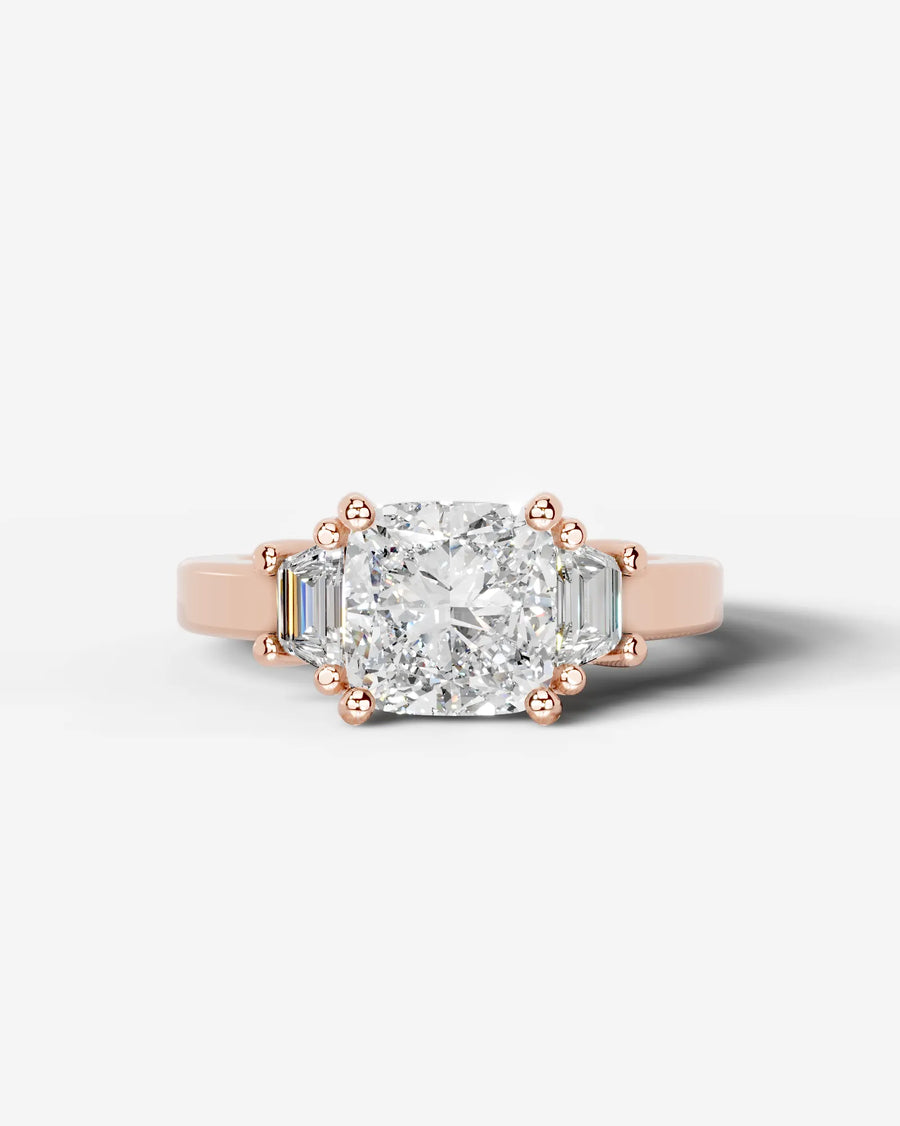 Selena (Cushion) 14k Rose Gold 001