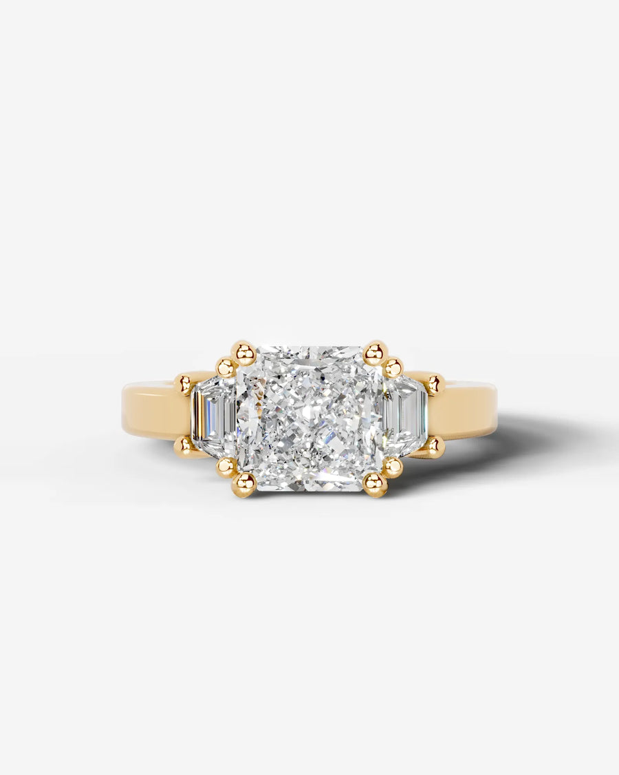 Selena (Radiant) 18k Yellow Gold 001