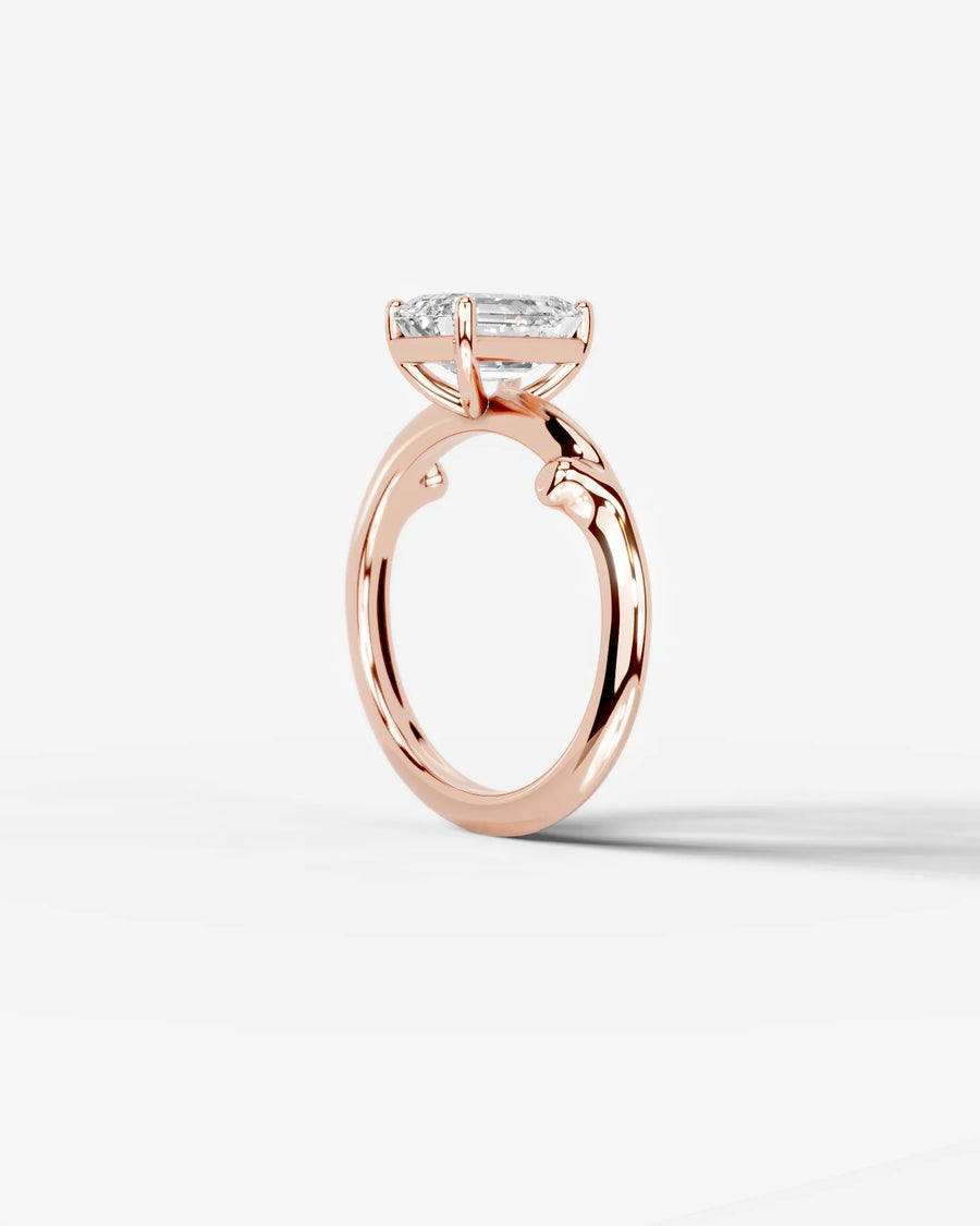 Nature's Embrace (Emerald) 14k Rose Gold 002