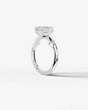 Nature's Embrace (Emerald) 18k White Gold 002