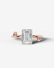 Nature's Embrace (Emerald) 14k Rose Gold 001