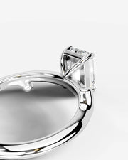 Nature's Embrace (Emerald) 14k White Gold 004