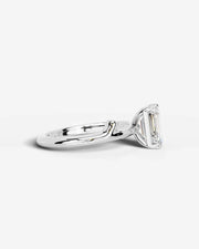 Nature's Embrace (Emerald) 14k White Gold 005