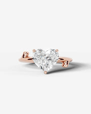 Nature's Embrace (Heart) 14k Rose Gold 001