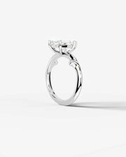 Nature's Embrace (Marquise) 18k White Gold 002