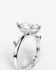 Nature's Embrace (Marquise) 14k White Gold 003