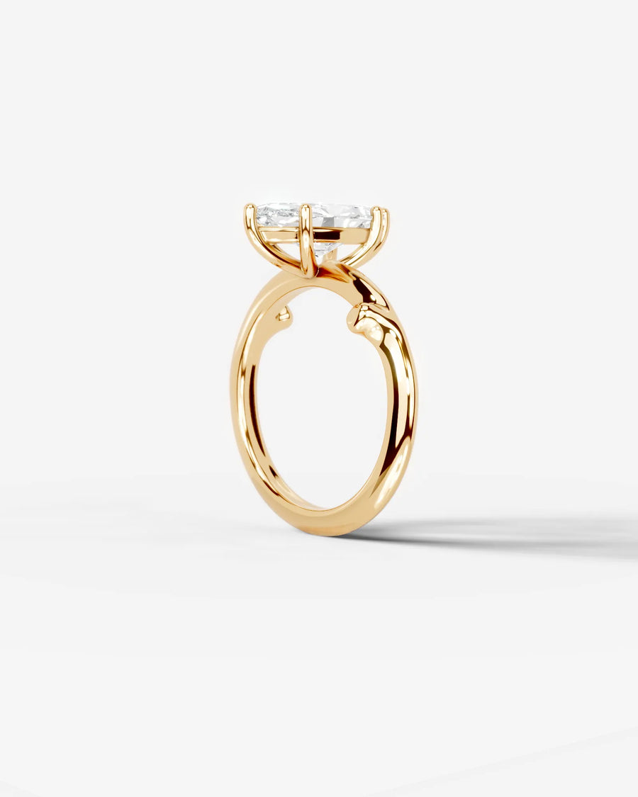 Nature's Embrace (Marquise) 18k Yellow Gold 002