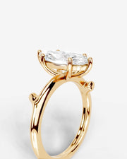 Nature's Embrace (Marquise) 14k Yellow Gold 003