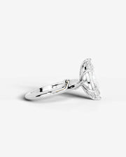 Nature's Embrace (Marquise) 18k White Gold 005