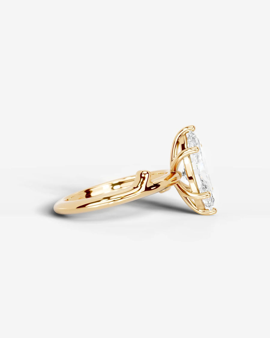 Nature's Embrace (Marquise) 18k Yellow Gold 005