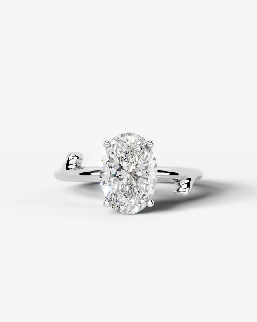 Nature's Embrace 14k White Gold 001