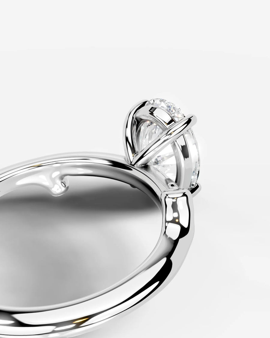 Nature's Embrace 14k White Gold 004