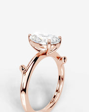 Nature's Embrace (Pear) 14k Rose Gold 003
