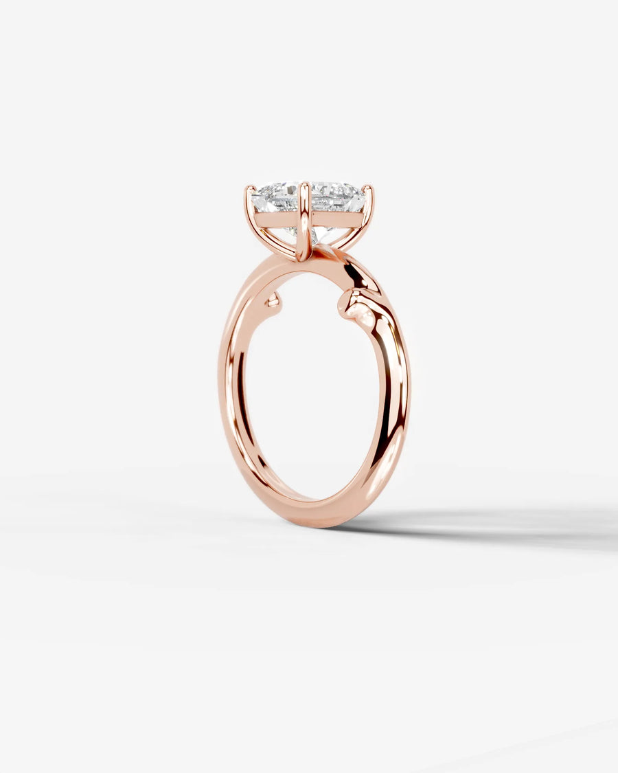 Nature's Embrace (Princess) 14k Rose Gold 002