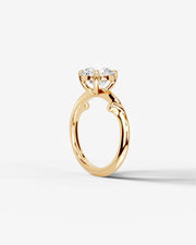 Nature's Embrace (Round) 18k Yellow Gold 002