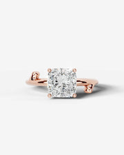 Nature's Embrace (Cushion) 14k Rose Gold 001