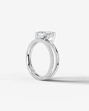 Charmaine (Asscher) 18k White Gold 004