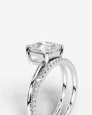 Charmaine (Asscher) Platinum 005