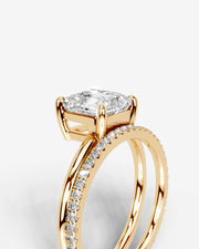 Charmaine (Asscher) 18k Yellow Gold 005