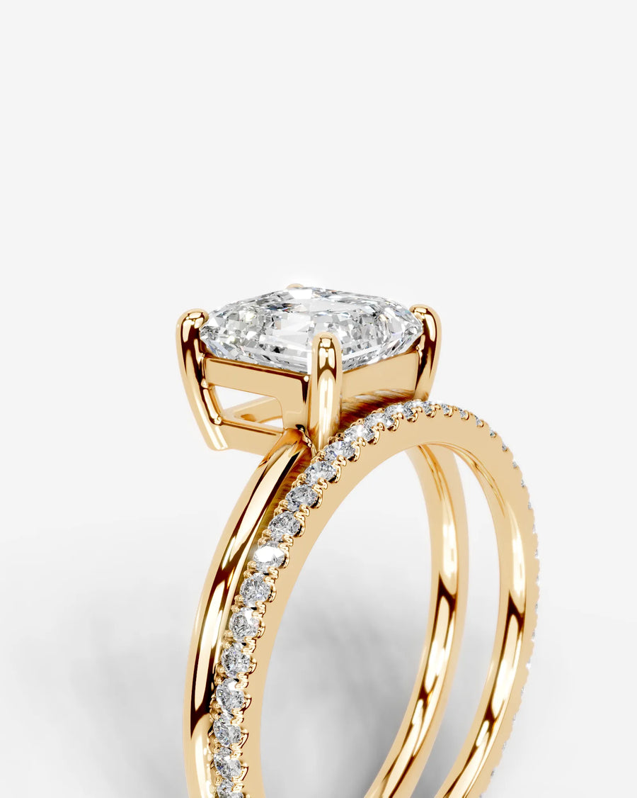 Charmaine (Asscher) 18k Yellow Gold 005