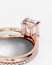 Charmaine (Asscher) 14k Rose Gold 002