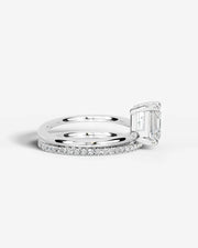 Charmaine (Asscher) 14k White Gold 003