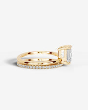 Charmaine (Asscher) 14k Yellow Gold 003