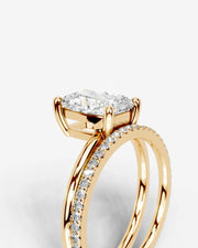 Charmaine (Elongated Cushion) 18k Yellow Gold 005