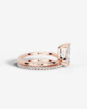 Charmaine (Elongated Cushion) 14k Rose Gold 003