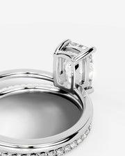 Charmaine (Elongated Cushion) 18k White Gold 002