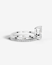 Charmaine (Elongated Cushion) Platinum 003