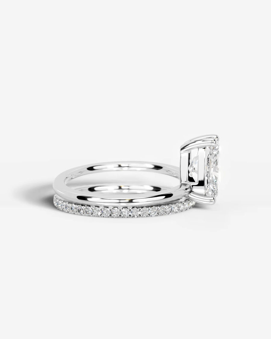 Charmaine (Elongated Cushion) Platinum 003