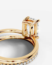 Charmaine (Elongated Cushion) 14k Yellow Gold 002