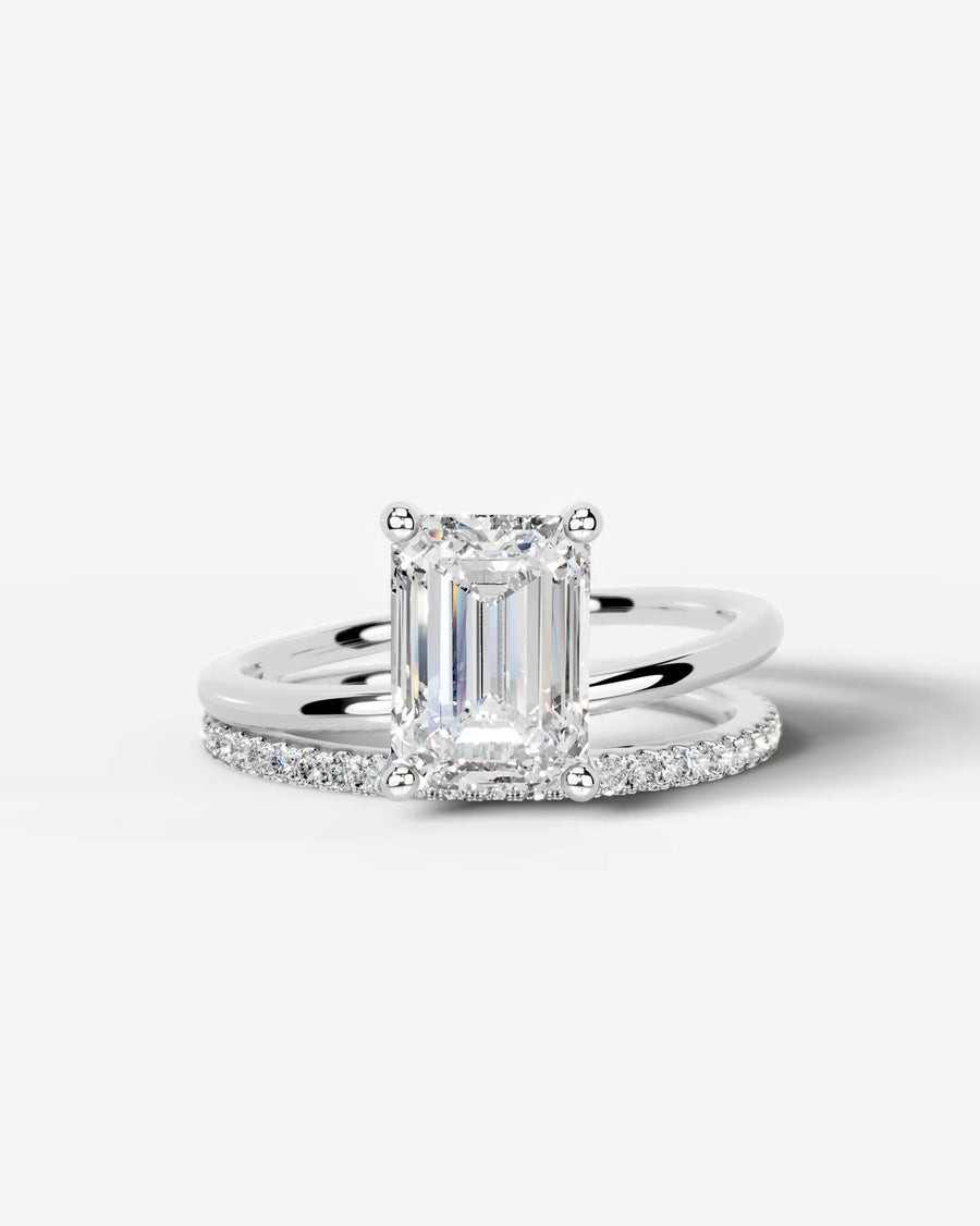 Charmaine (Elongated Radiant) Platinum 001