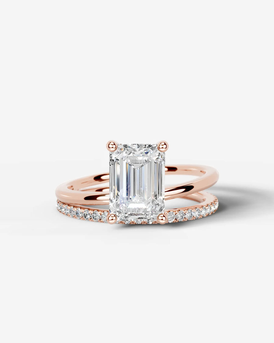 Charmaine (Emerald) 14k Rose Gold 001