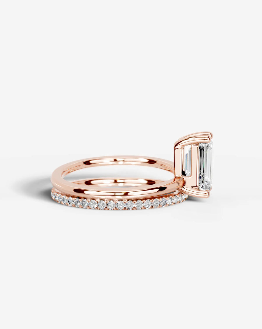 Charmaine (Emerald) 14k Rose Gold 003
