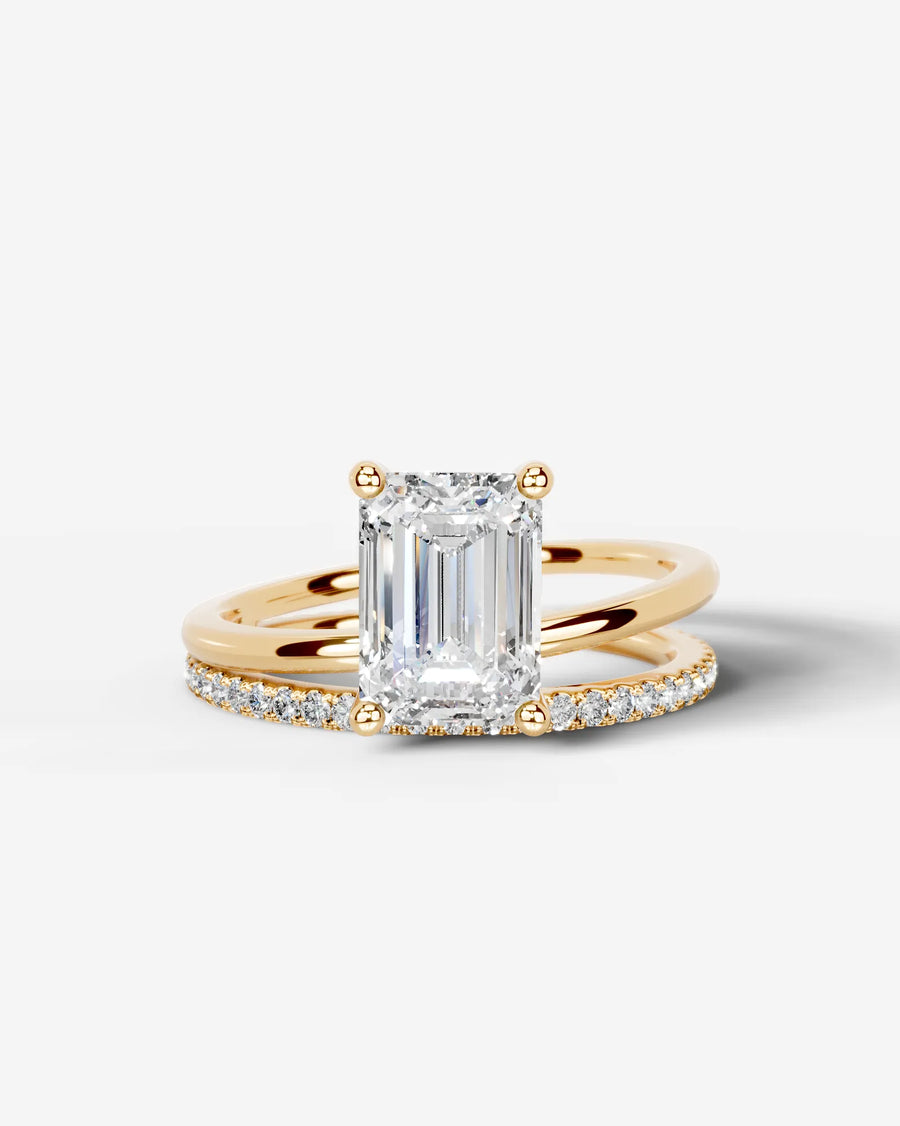 Charmaine (Emerald) 18k Yellow Gold 001