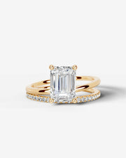 Charmaine (Emerald) 14k Yellow Gold 001