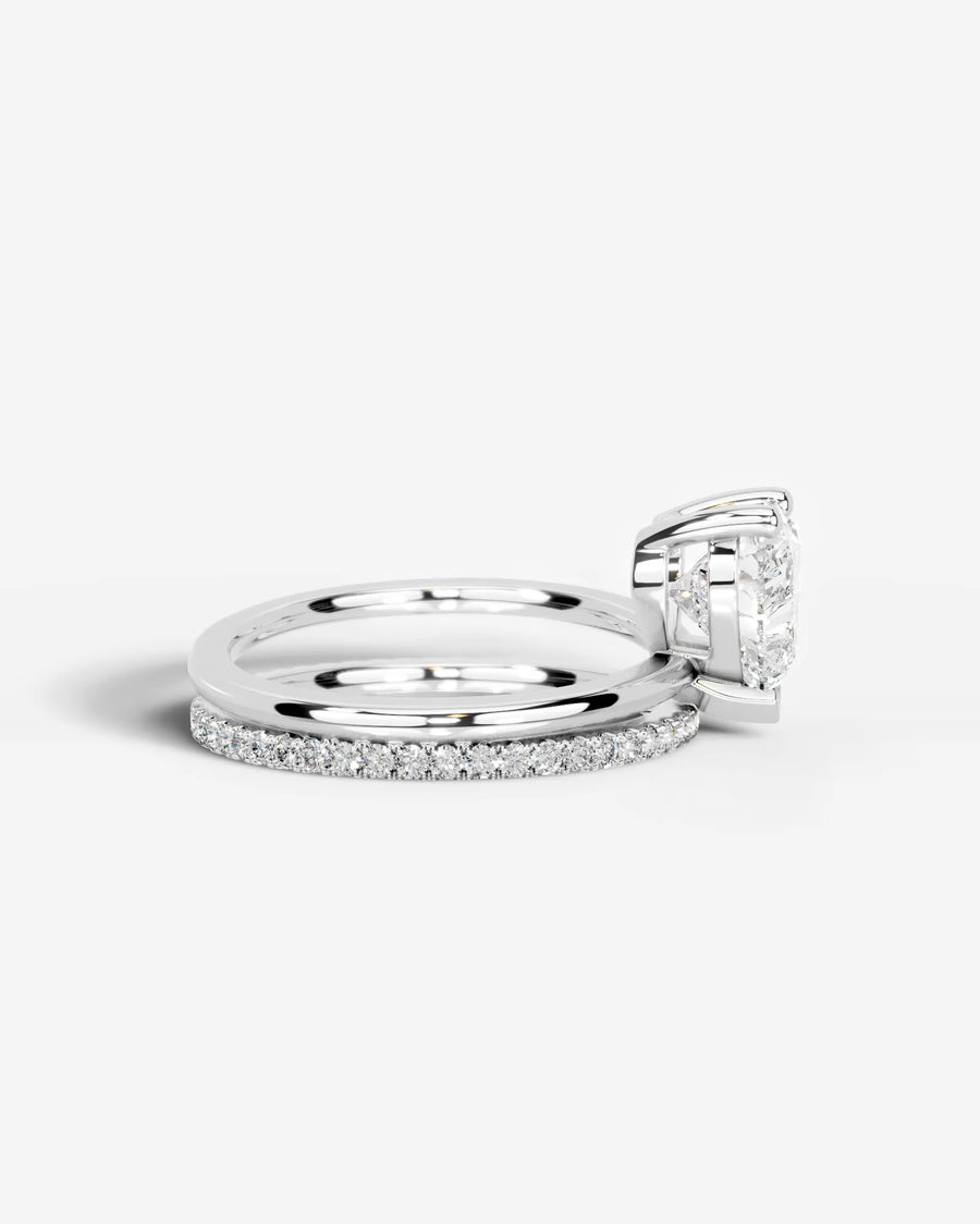 Charmaine (Heart) 14k White Gold 003