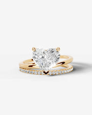 Charmaine (Heart) 18k Yellow Gold 001