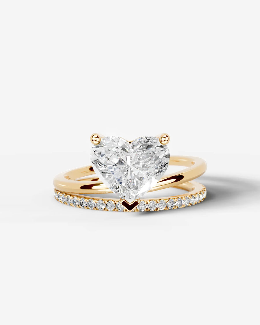 Charmaine (Heart) 14k Yellow Gold 001