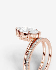 Charmaine (Marquise) 14k Rose Gold 005