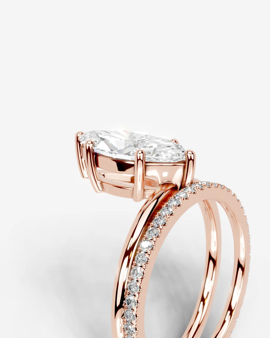 Charmaine (Marquise) 14k Rose Gold 005