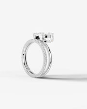 Charmaine (Marquise) 14k White Gold 004