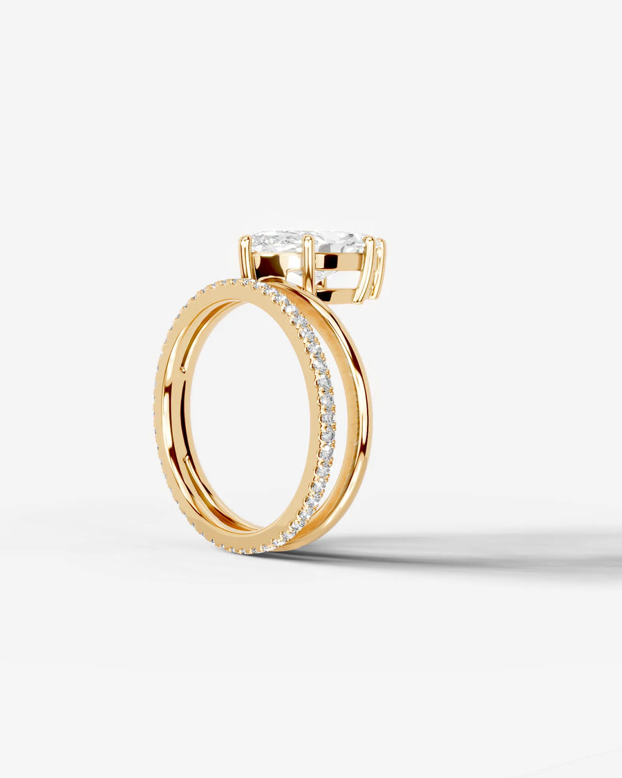 Charmaine (Marquise) 18k Yellow Gold 004