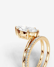 Charmaine (Marquise) 14k Yellow Gold 005